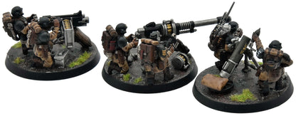 ASTRA MILITARUM 3 Heavy weapon Squad #1 PRO PAINTED Warhammer 40K