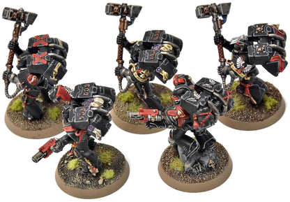 BLOOD ANGELS 5 Death Company With Jump Pack #16 PRO PAINTED Warhammer 40K