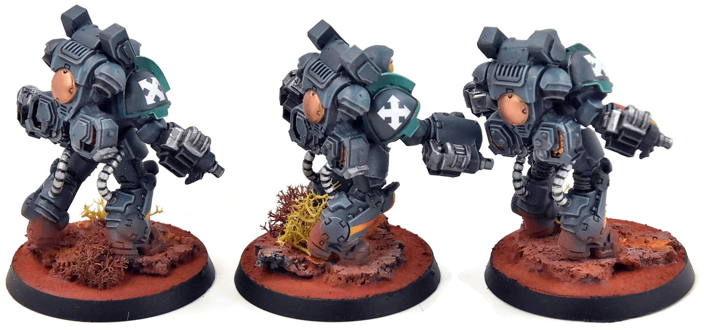 SPACE MARINES 3 Aggressors #4 PRO PAINTED Warhammer 40K