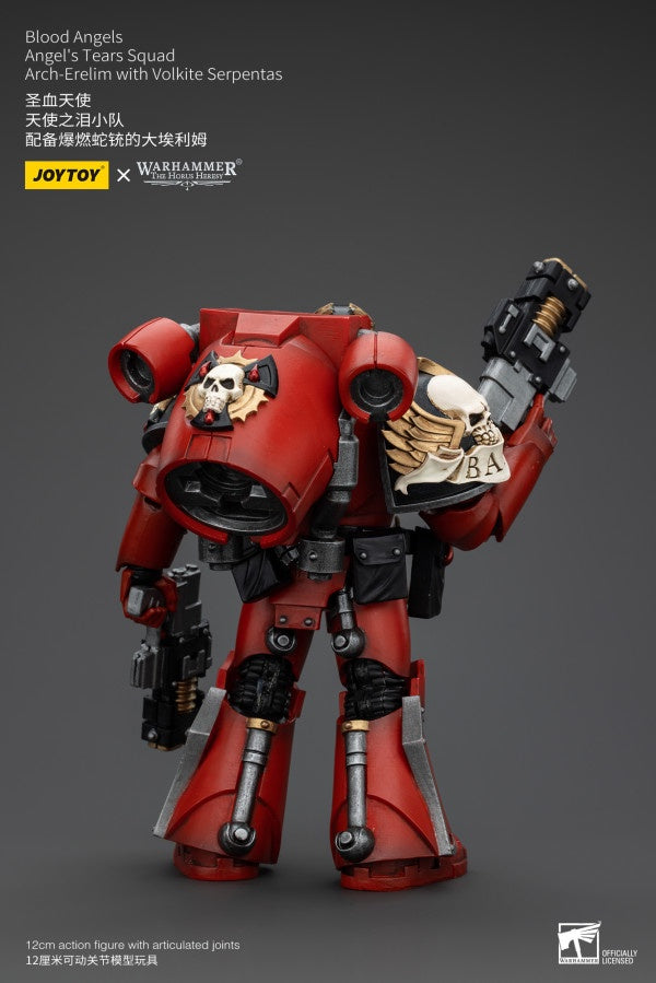 Angel's Tears Squad Arch-Erelim with Volkite Serpentas Blood Angels Joy Toy
