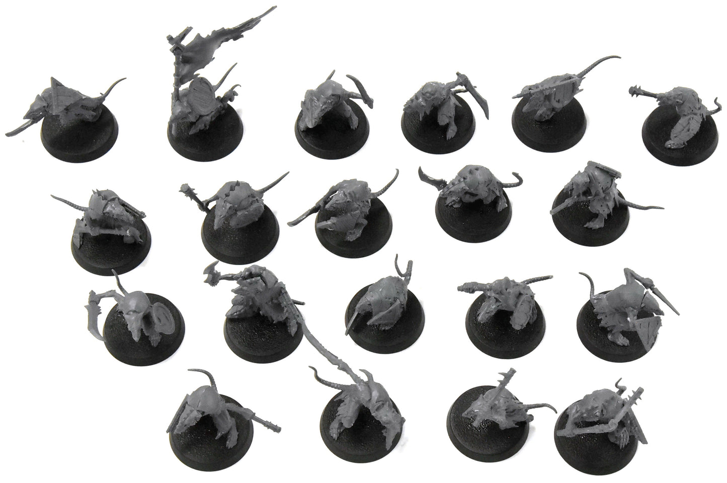 Skaven 20 Clanrats Sigmar Assembled Skaventide (may be different from pictures) 7273