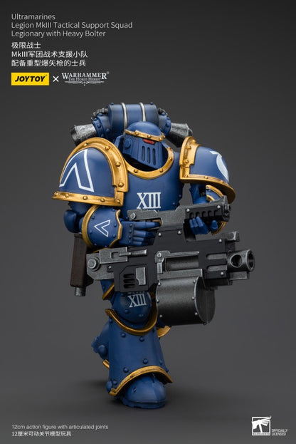 Legion MKIII Tactical Support Squad Legionary with Heavy Bolter Ultramarines