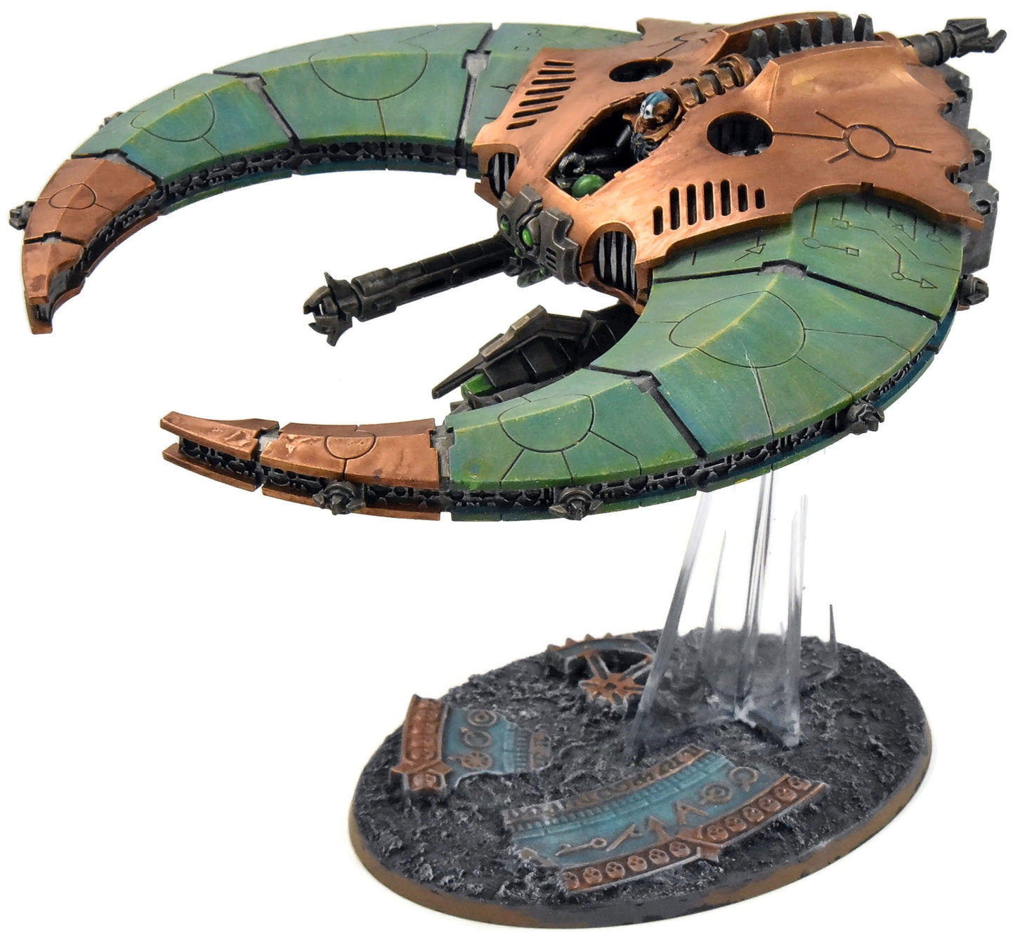 NECRONS Doom Scythe #1 WELL PAINTED Warhammer 40K