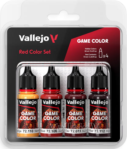 Vallejo Game Color Set Red