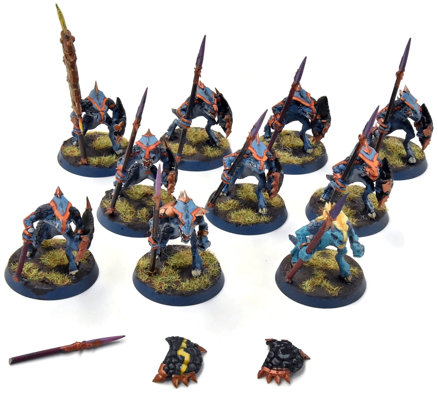 SERAPHON 10 Saurus Warriors #1 Sigmar