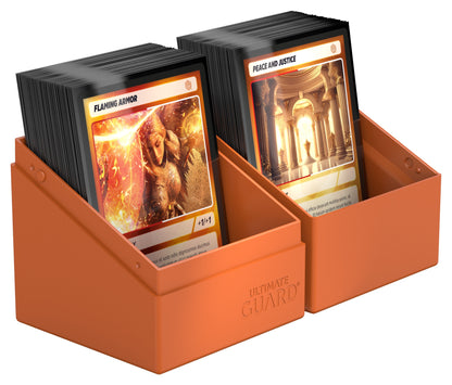 Ultimate Guard Deck Case Boulder 100+ Solid Orange