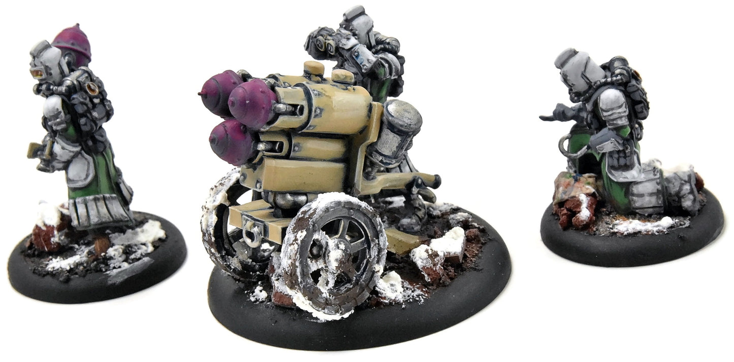 WARMACHINE Dragon's Breath Rocket #2 WELL PAINTED Crucible Guard
