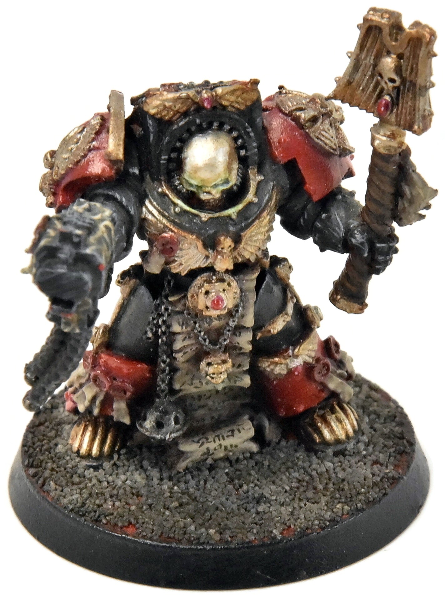 BLOOD ANGELS Chaplain In Terminator Armour #1 METAL WELL PAINTED 40K