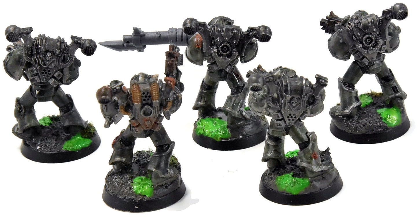 DEATH GUARD 5 Plague Marines #4 OOP Warhammer 40K