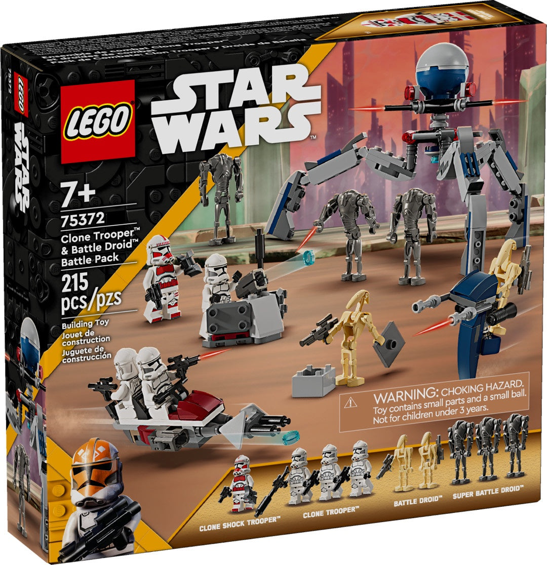 LEGO Clone Trooper™ & Battle Droid™ Battle Pack (75372)