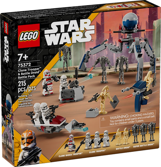 LEGO Clone Trooper™ & Battle Droid™ Battle Pack (75372)