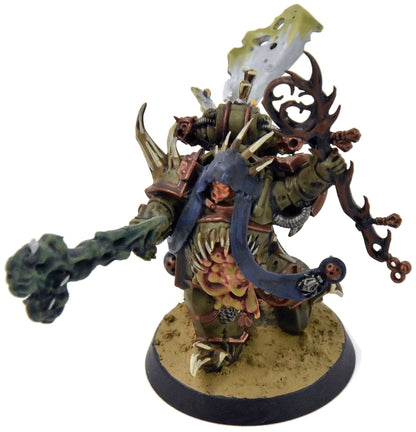 DEATH GUARD Malignant Plaguecaster #1 WELL PAINTED Warhammer 40K