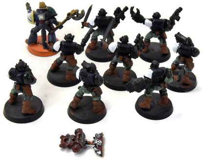 SPACE MARINES 10 Tactical Squad #11 Warhammer 40K Scouts