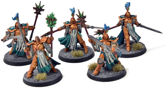 STORMCAST ETERNALS 5 Evocators #1 WELL PAINTED