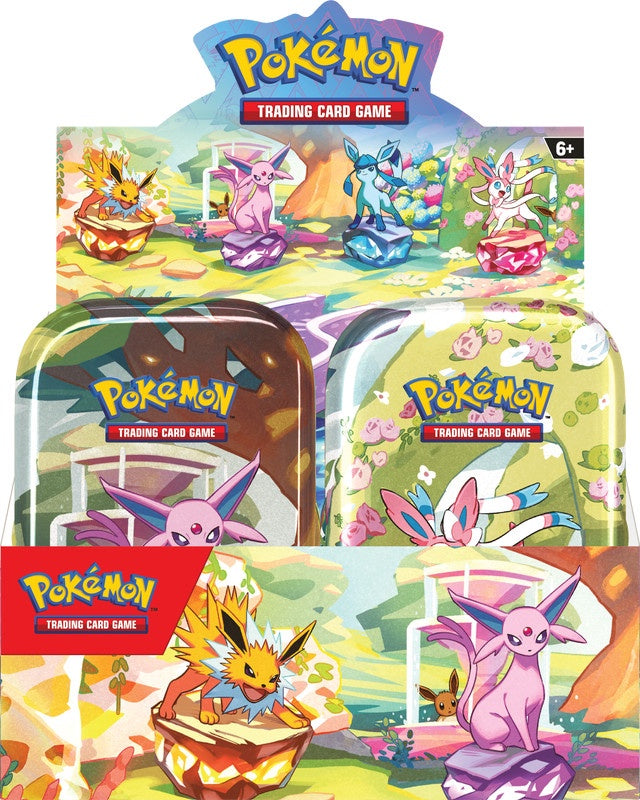 Pokemon Sv8.5 Prismatic Evolutions Mini Tin