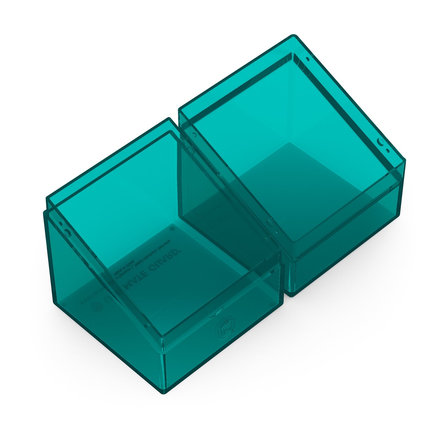 Ultimate Guard Deck Case Boulder 100+ Clear Malachite