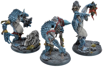 GLOOMSPITE GITZ 3 Rockgut Troggoths #1 WELL PAINTED Warhammer Sigmar