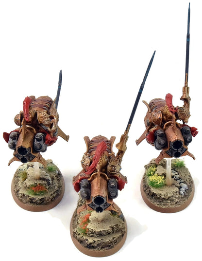 ADEPTUS CUSTODES 3 Dawneagle Jetbikes #2 PRO PAINTED Warhammer 40K