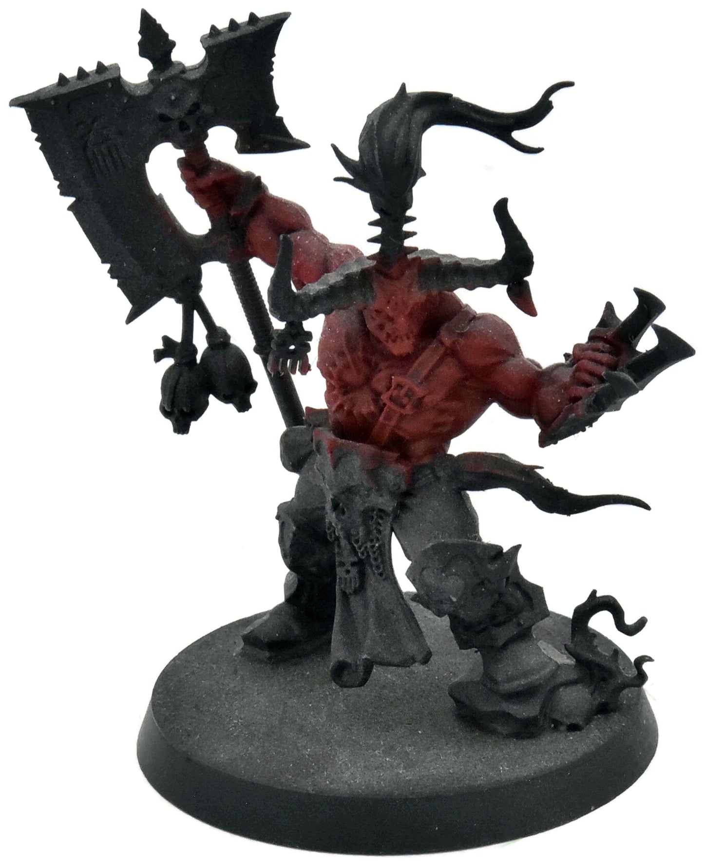 BLADES OF KHORNE Exalted Deathbringer With Ruinous Axe #1 Warhammer Sigmar