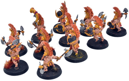 FYRESLAYERS 11 Vulkite Berzerkers #3 WELL PAINTED Warhammer Sigmar