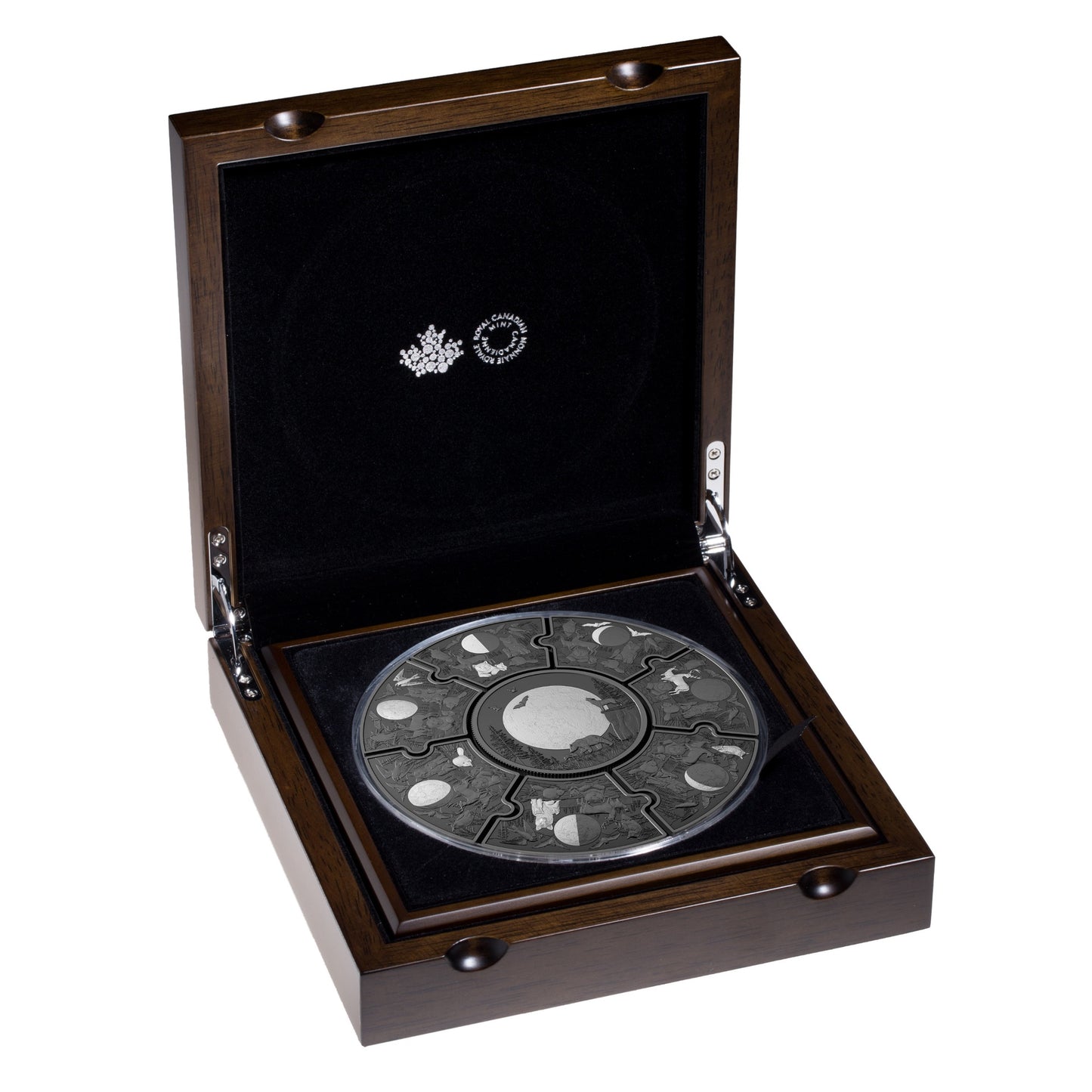Fine Silver Puzzle Coin Set - Moon Phases