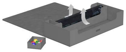 Ultimate Guard Deck Case Superhive 550+ Monocolor Grey