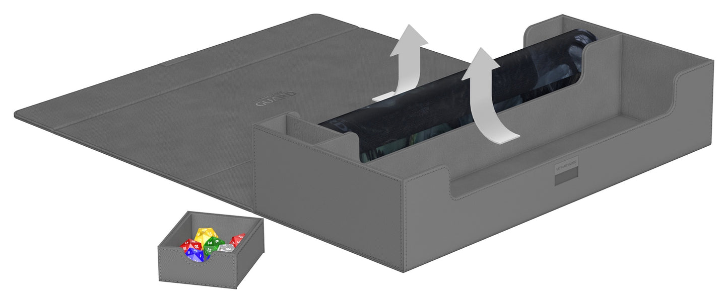Ultimate Guard Deck Case Superhive 550+ Monocolor Grey
