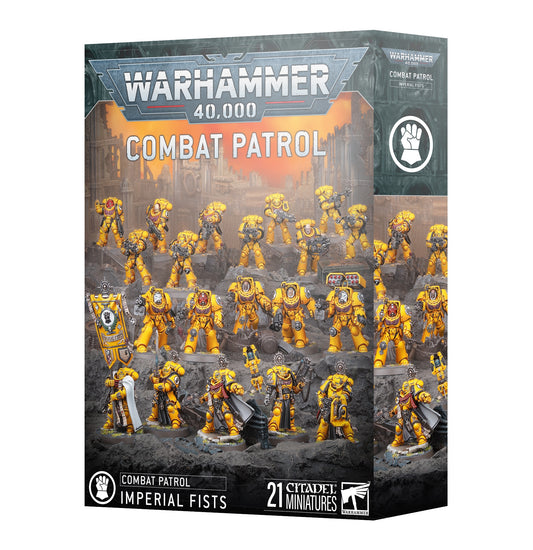 Imperial Fists Combat Patrol (PRE ORDER) (RELEASE SEPTEMBER 20)
