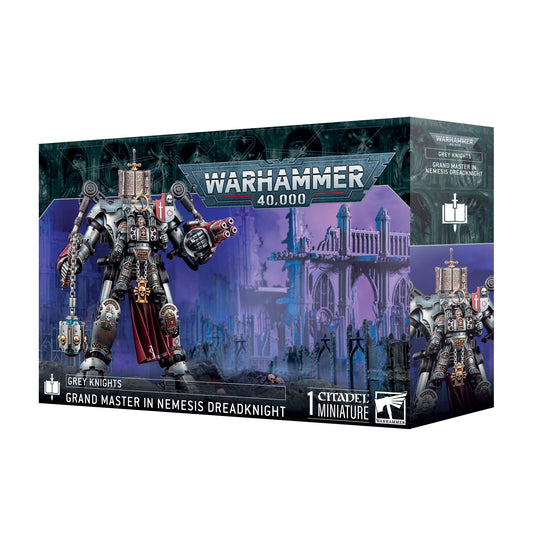 Grey knights Grandmaster In Nemesis Dreadknight (PRE ORDER) (RELEASE SEPTEMBER 20)