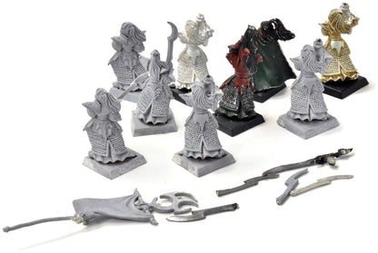 DARK ELVES 9 Executionners #3 METAL missing one sword Warhammer Fantasy