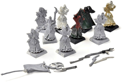 DARK ELVES 9 Executionners #3 METAL missing one sword Warhammer Fantasy