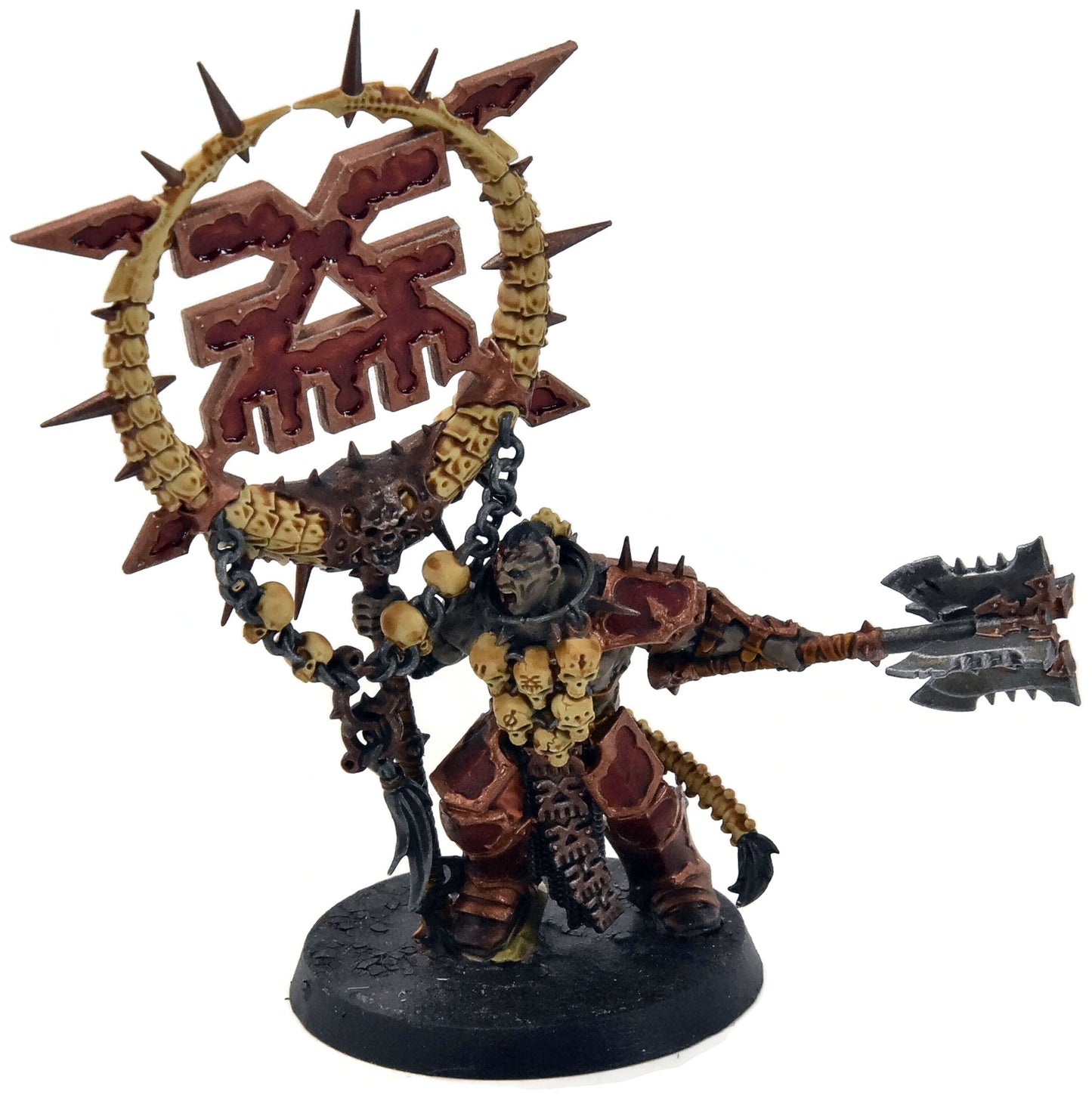 BLADES OF KHORNE Bloodsecrator #1 WELL PAINTED Sigmar