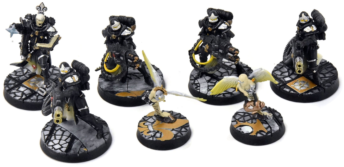 ADEPTA SORORITAS 7 Retributor Squad #1 CIGARETTE SMELL Warhammer 40K