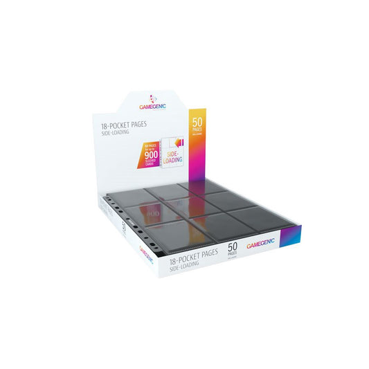 Pages - Sideloading 18-Pocket Display - Black (50)