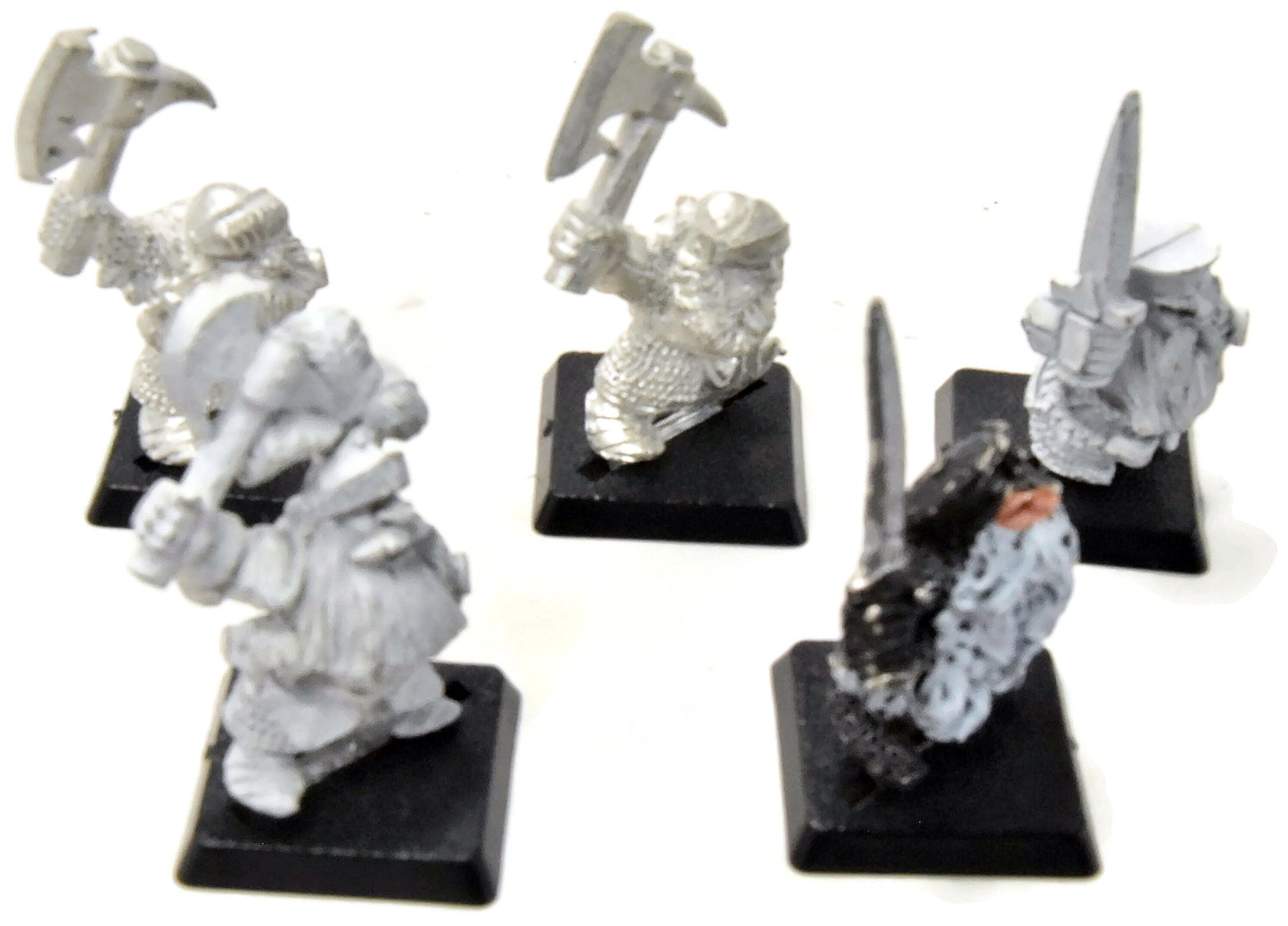 DWARFS 5 Classic Clansmen #8 METAL Warhammer Fantasy
