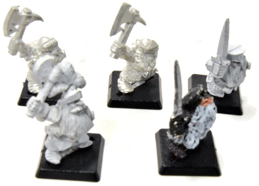 DWARFS 5 Classic Clansmen #8 METAL Warhammer Fantasy