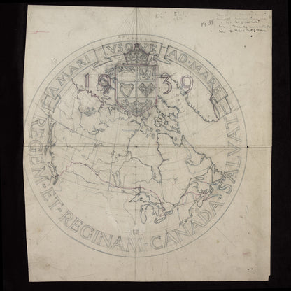 $50 5 oz Fine Silver Coin - Emanuel Hahn’S Original Sketch: Royal Visit 2025 (249380)