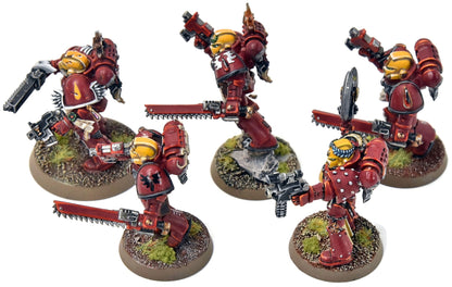BLOOD ANGELS 5 Sternguard Veterans #4 With Metal Bits PRO PAINTED Warhammer 40K
