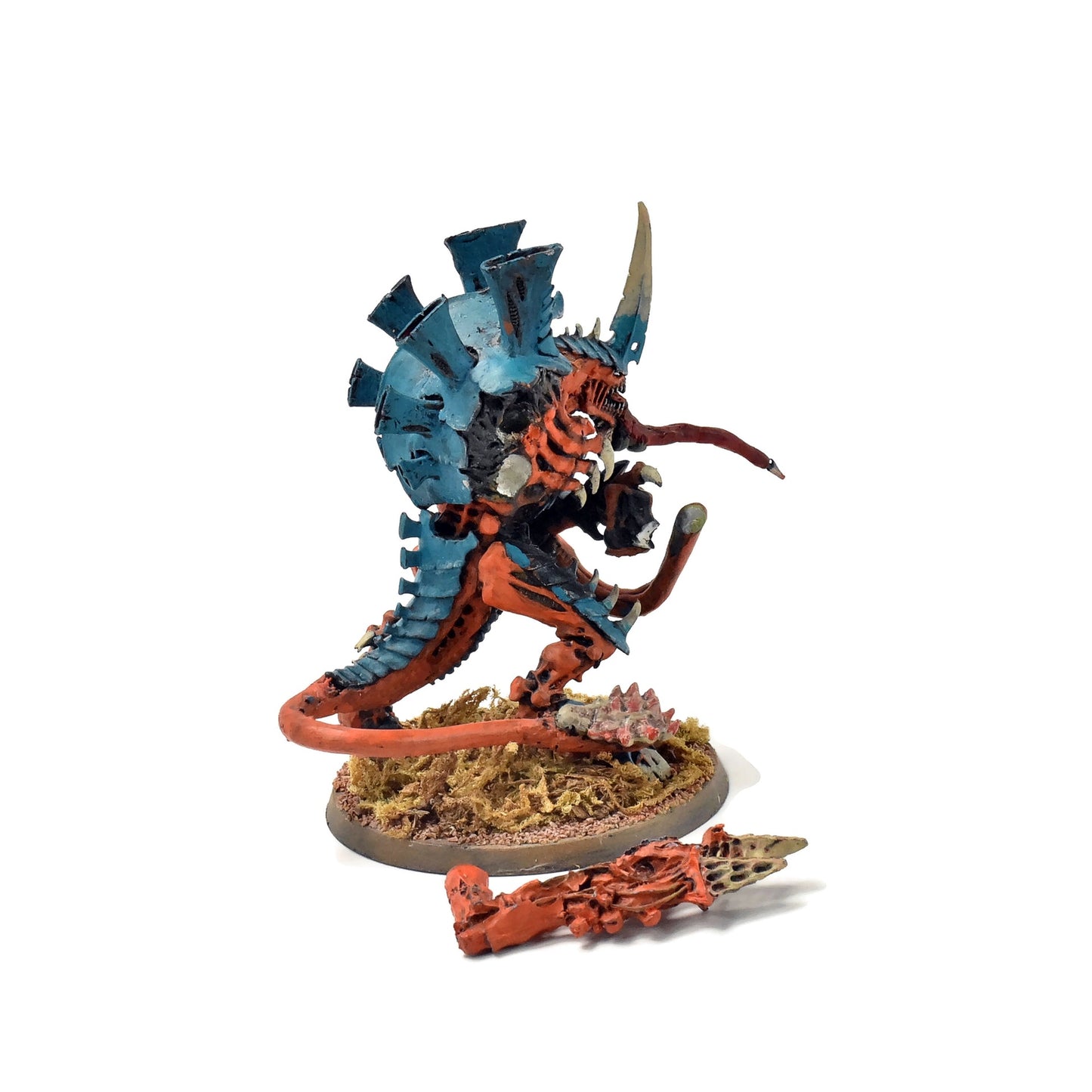 TYRANIDS Hive Tyrant OOP METAL Warhammer 40K mising original arm
