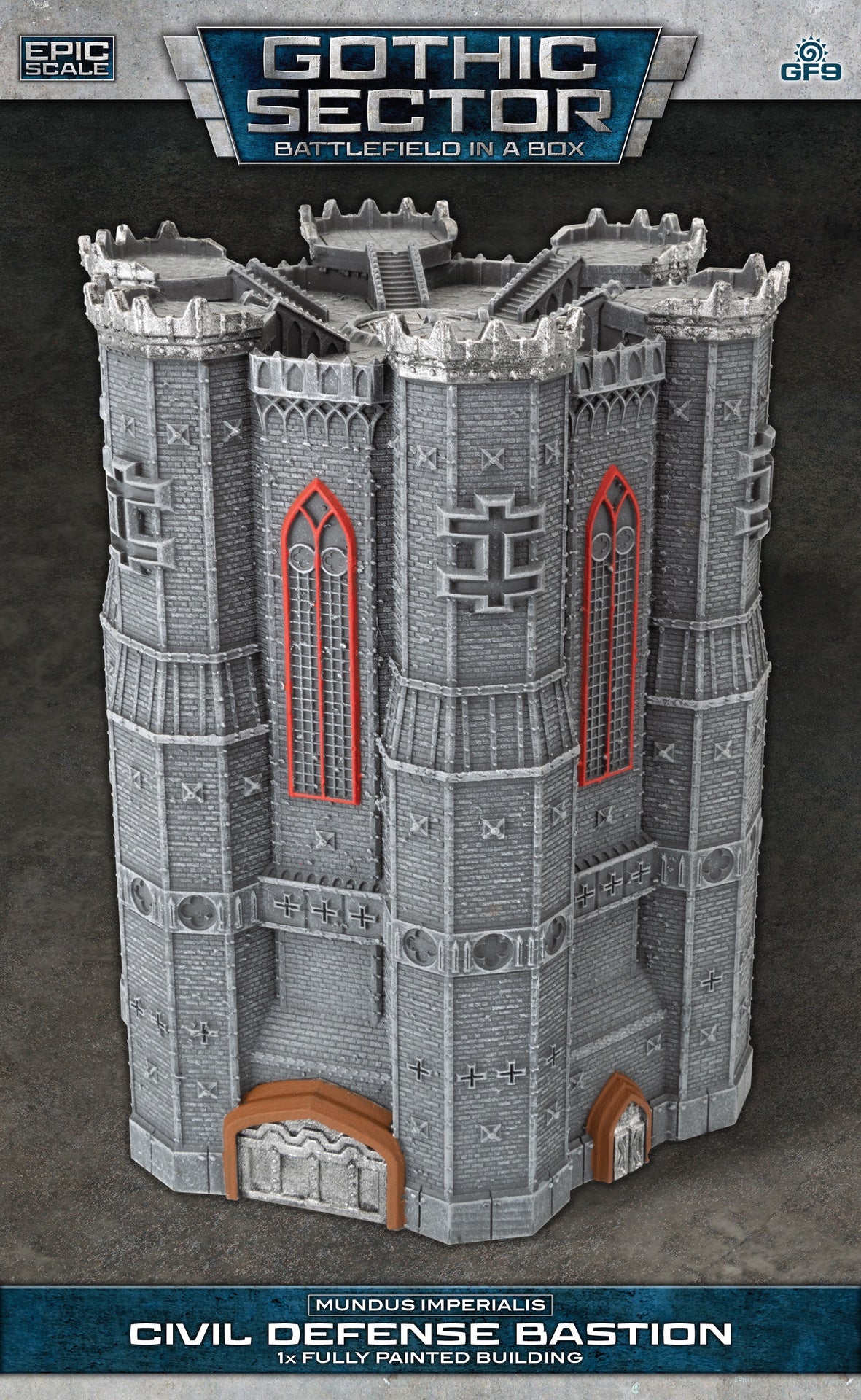 Battlefield In A Box - Mundus Imperialis Civil Defense Bastion