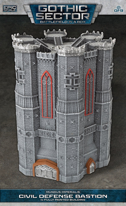 Battlefield In A Box - Mundus Imperialis Civil Defense Bastion