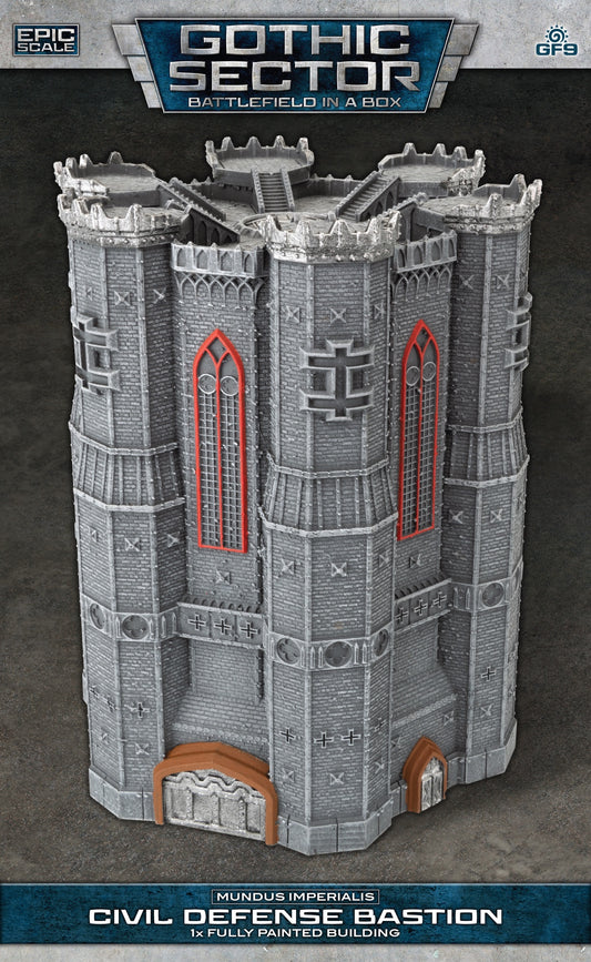 Battlefield In A Box - Mundus Imperialis Civil Defense Bastion