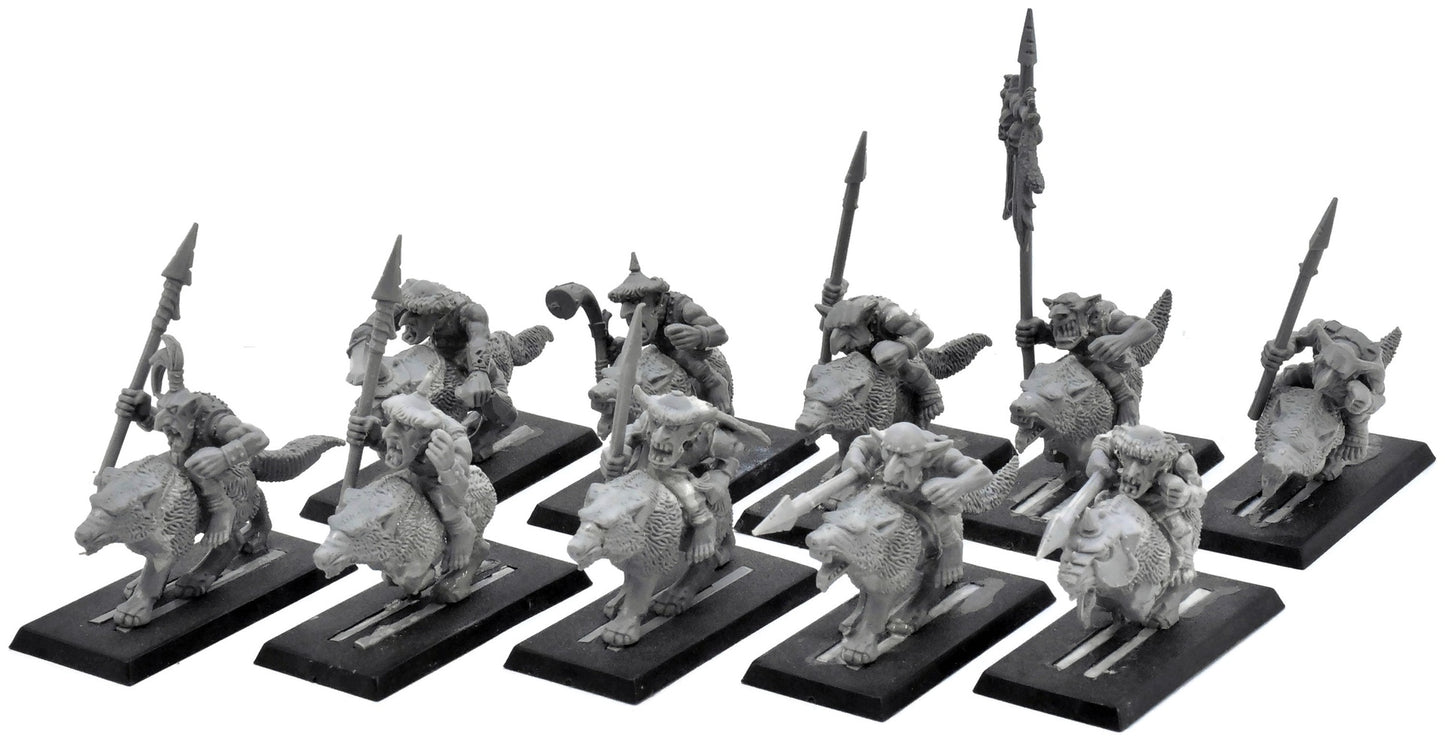 ORCS & GOBLINS 10 Wolf Riders #1 Warhammer Fantasy