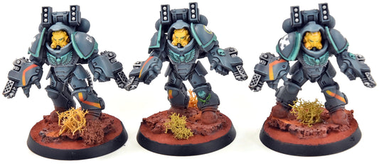 SPACE MARINES 3 Aggressors #1 PRO PAINTED Warhammer 40K 0566