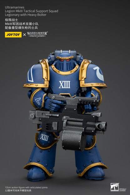 Legion MKIII Tactical Support Squad Legionary with Heavy Bolter Ultramarines