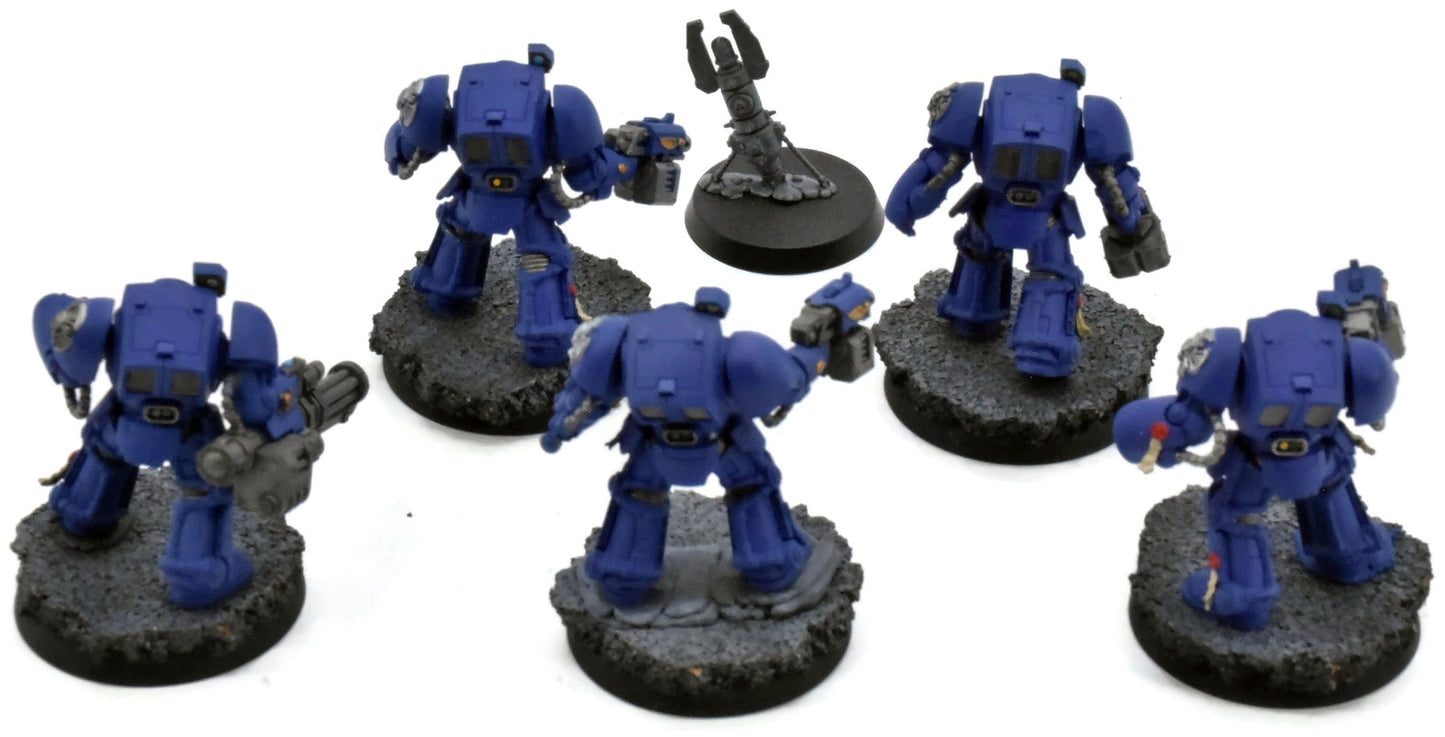 SPACE MARINES 5 Terminator Squad #2 Warhammer 40K 1420