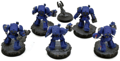 SPACE MARINES 5 Terminator Squad #2 Warhammer 40K 1420