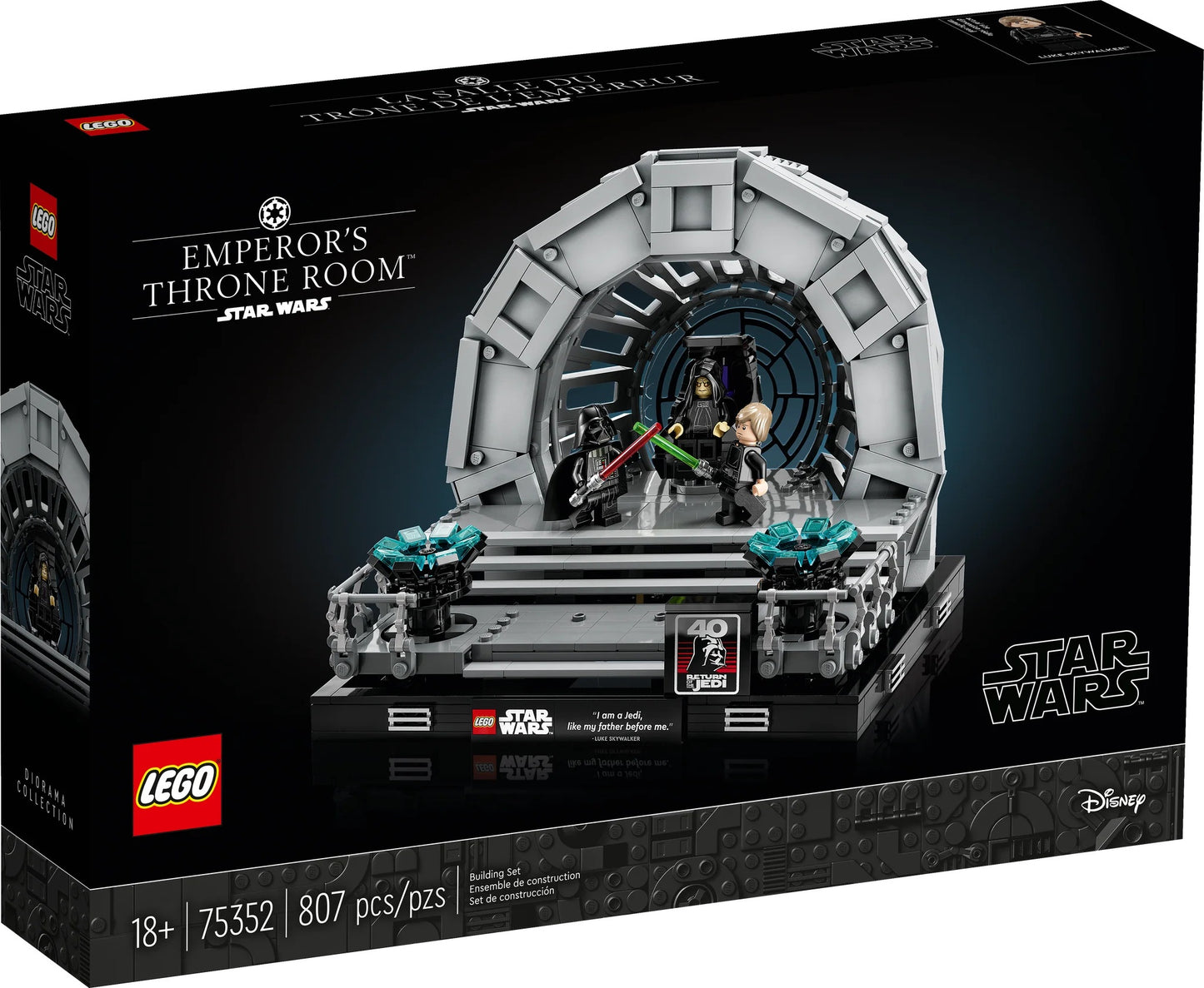 LEGO Emperor's Throne Room™ Diorama (75352)