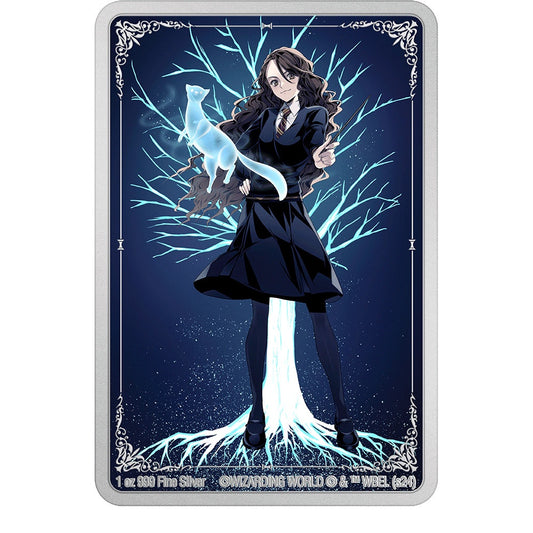 AGORO Warner - Patronus Hermione Granger 1oz Silver