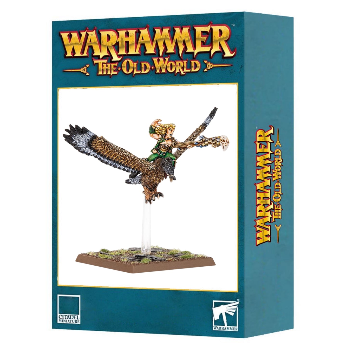 Mage On Warhawk Wood Elf Realms